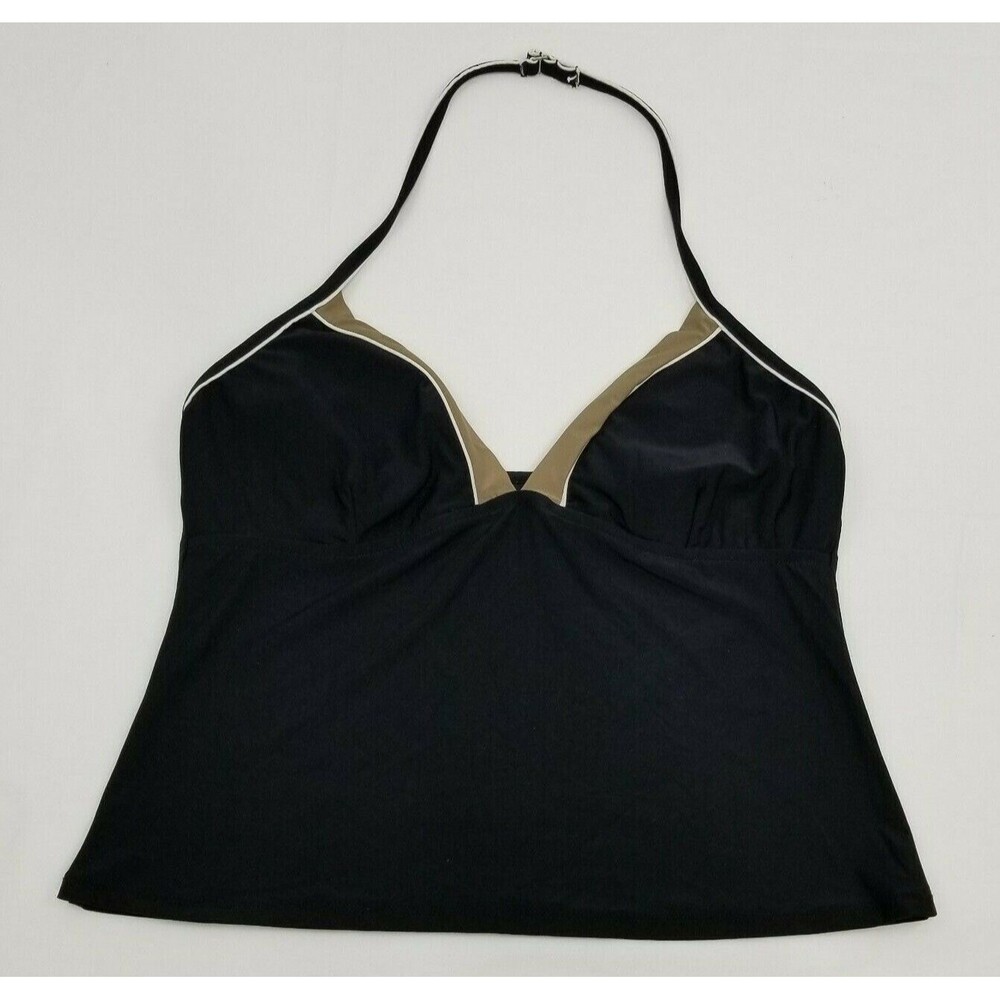 Leilani Swim Top Black Women’s Size 14
